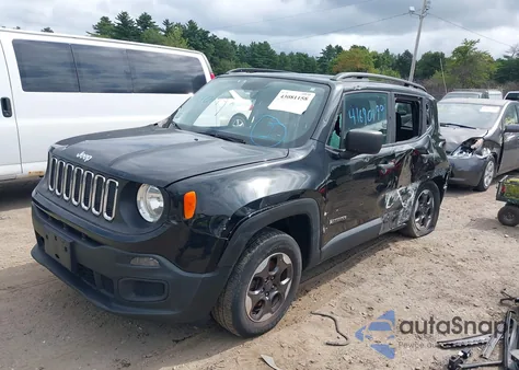 2017 Jeep Renegade Sport 4X4 from USA, damaged, VIN ZACCJBAB7HPF86630